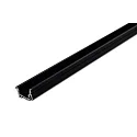 recessed profile, black