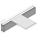 Hera mounting bracket, black