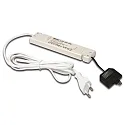 Transformer LED 350/16W connection cable 200cm, with Europlug, 5-fold distributor + 4 short circuit  plug