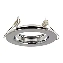Heitronic Recessed spot, GU5,3, max. 35W, chrome