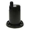 Heitronic High voltage Floor recessed spot BERLIN 2, round
