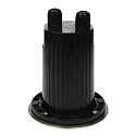 Heitronic High voltage Floor recessed spot BERLIN 2, round