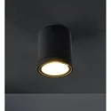 HEITRONIC LED Ceiling luminaire NEGRO Outdoor luminaire, 50°, 10W, 3000K, 750lm, IP65 anthracite