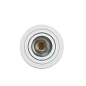 Surface mounted spot ADL9001, round, GU10, IP20, 25° swiveling, white