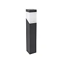 socket luminaire MADELEINE square E27 IP44, anthracite dimmable
