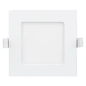 HEITRONIC ceiling recessed luminaire LE MANS square IP44, white dimmable