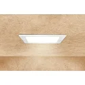 HEITRONIC ceiling recessed luminaire LE MANS square IP44, white dimmable