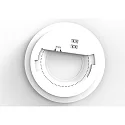 HEITRONIC surface / recessed luminaire ALLROUNDER standard, on/off IP20, white 