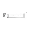 HEITRONIC ceiling luminaire MULTI-USE GEN 2 IP20, white 