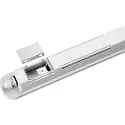 HEITRONIC damp-proof luminaire SNAKE 60CM impact resistant, switchable IP65, white matt 