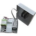 HEITRONIC emergency luminaire SAVE-XS SINGLE MINI SURFACE / RECESSED with accumulator, with lens optics, with emergency light module IP20