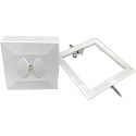 HEITRONIC emergency luminaire SAVE-XS with lens optics, with emergency light module IP20