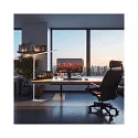 HEITRONIC floor lamp LINEAR up / down IP20, silver dimmable
