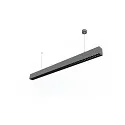 pendant luminaire LINEAR direct IP20, silver 