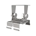 mounting bracket SHARK-X set of 2, stainless steel