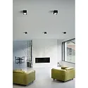 LED Ceiling luminaire DORA LED, round, IP20, white matt
