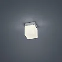 LED Ceiling luminaire KETO LED Bathroom luminaire, square, IP44, chrome