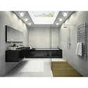 LED Ceiling luminaire KETO LED Bathroom luminaire, round, IP44, chrome