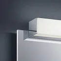 Helestra LED Wall luminaire LADO 90 LED Mirror lamp IP 44 chrome