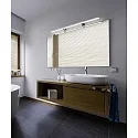 Helestra LED Wall luminaire GAIA 79 LED Mirror lamp IP 44 chrome