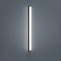 bath luminaire PONTO IP44, black matt, white 