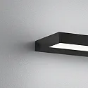 Helestra LED Wall luminaireSLATE 60 LED Mirror lamp IP44 black matt