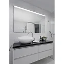 Helestra LED Wall luminaire ONTA 90 LED Mirror lamp IP44 chrome