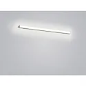 Helestra mirror luminaire LADO-S 90 medium, switchable, slim, with diffuser IP44, chrome, white 