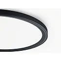 Helestra ceiling luminaire DAWA Ø33CM CCT Switch, direct / indirect IP20, black matt dimmable