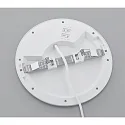 Helestra ceiling luminaire BIS CCT Switch, universal, multipower IP54, white matt 