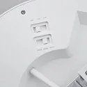 Helestra ceiling luminaire BIS CCT Switch, universal, multipower IP54, white matt 