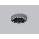 outdoor ceiling luminaire SAY direct, switchable LED IP65, graphite 