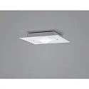 ceiling luminaire NOMI 1 flame, square LED IP20, white dimmable