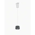Helestra pendant luminaire OVE IP20, black, white dimmable