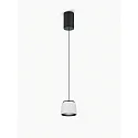 Helestra pendant luminaire OVE IP20, black, white dimmable