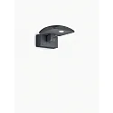 Helestra outdoor wall luminaire LUR tiltable IP54, graphite 