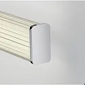 Helestra wall luminaire ALLA 90 switchable IP44, chrome 
