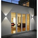 Helestra SIRI 44 Wall luminaire IP54 nickel matt anodised