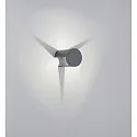 outdoor wall luminaire SKY indirect IP54, graphite 
