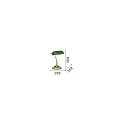 Ideal Lux Table lamp LAWYER TL1, E27, brass