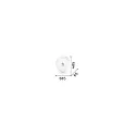Ideal Lux Ceiling luminaire GEKO PL3 D40 Wall luminaire, 3 flames, E27, chromee