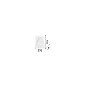 Ideal Lux Wall luminaire TRIPLO AP2, 2 flames, E27, transparent
