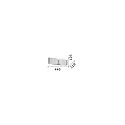 Ideal Lux Wall luminaire CLIP AP2 SMALL ARGENTO, 2 flames, E27, chrome