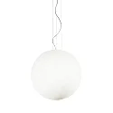 Pendant luminaire MAPA BIANCO SP1 D50, E27, Ø 50cm, white