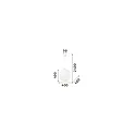 Ideal Lux Pendant luminaire MAPA BIANCO SP1 D40, E27, Ø 40cm, white
