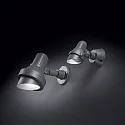 Ideal Lux Outdoor luminaire TERRA AP1 SMALL Wall luminaire, 1 flame, GU10, 35W, anthracite
