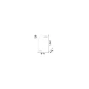 Floor lamp PAGODA PT1, E27, silver