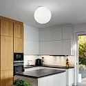 Ideal Lux Ceiling luminaire MAPA BIANCO PL1 D40, E27, Ø 40cm, white