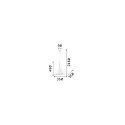 Ideal Lux Pendant luminaire COCKTAIL SP1 BIG, 1 flame, E27, white