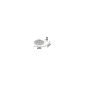 Ideal Lux Ceiling luminaire KING PL5, 5 flames, G9, 40W, chrome